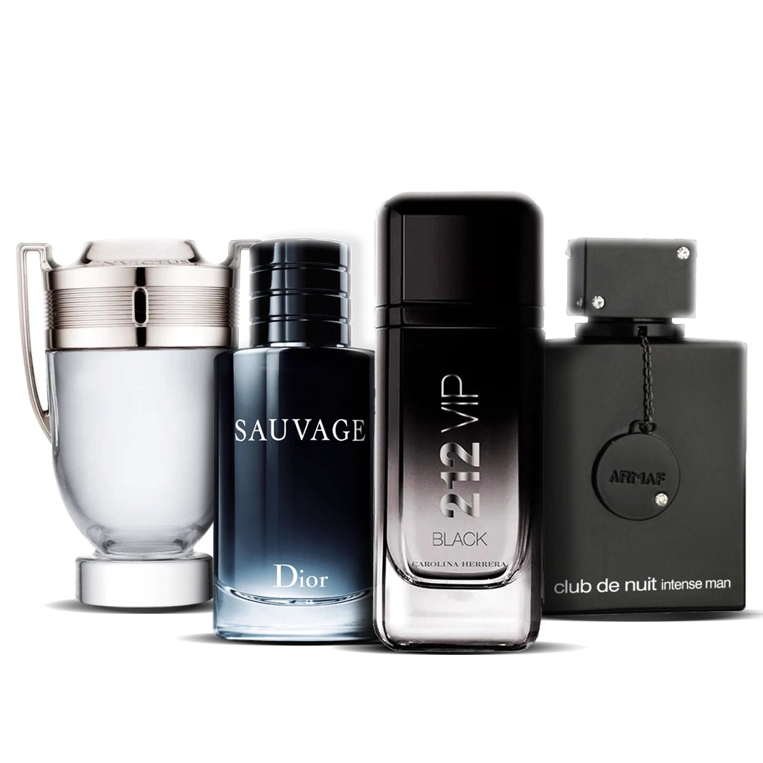 Komplet 4 dišav | One Million Royal + 212 VIP Men + Sauvage Dior + Versace Eros 100 ml