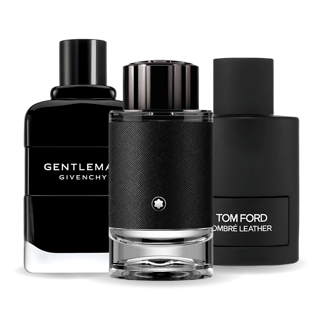 Komplet 3 dišav | Tom Ford Ombre Leather, Givenchy Gentleman, Montblanc Explorer 100 ml