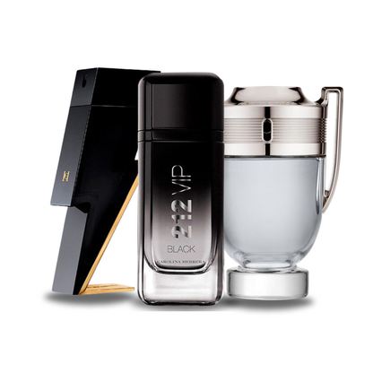 Komplet 3 dišav | BAD BOY, 212 VIP BLACK, Paco Rabanne INVICTUS 100 ml