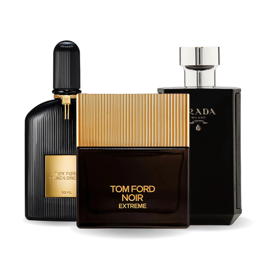 Komplet 3 dišav | BLACK ORCHID, NOIR EXTREME, PRADA INTENSE 100 ml