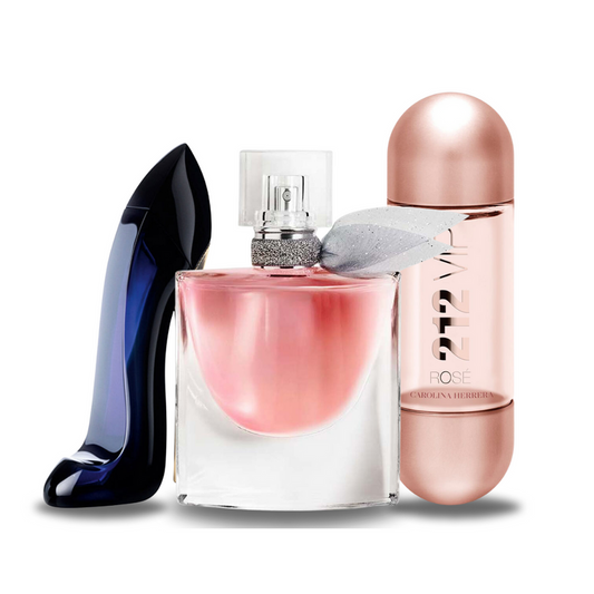Komplet 3 dišav | GOOD GIRL, Lancôme LA VIE EST BELLE, 212 VIP ROSÉ 100 ml