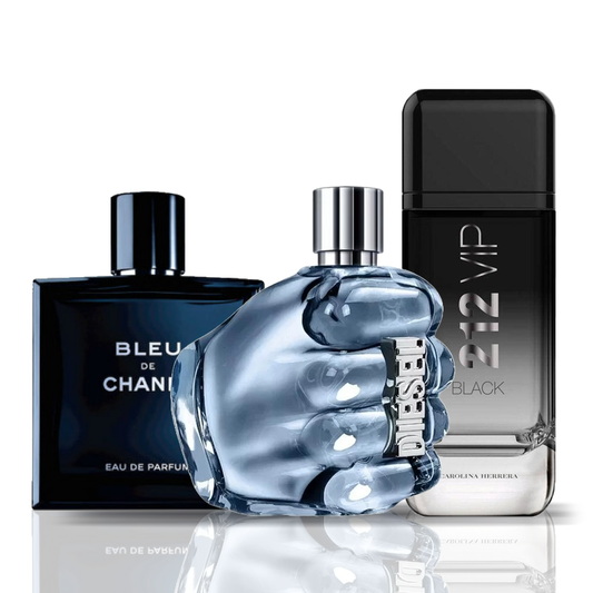 Komplet 3 dišav | Bleu de Chanel + Diesel Only The Brave + 212 VIP Black