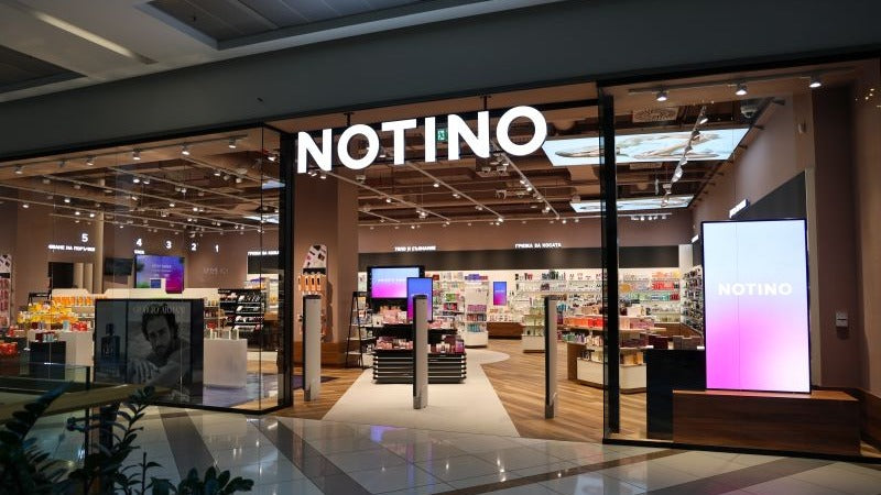 Trgovina Notino med akcijo